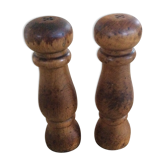 Wooden salt pepper shakers