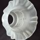 Antique tulip lampshade in satin glass Art Deco A 608