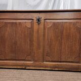 Trunk / trunk in oak 19th