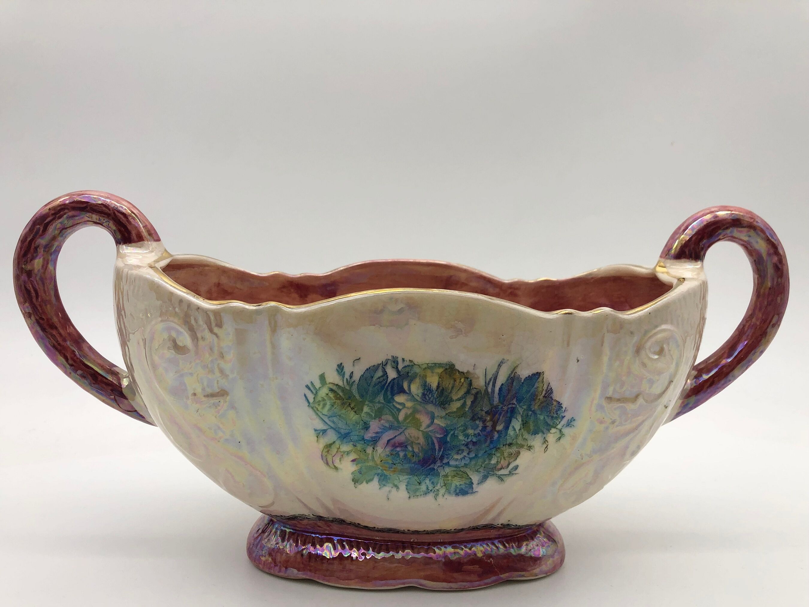 Vintage vase, British pottery, "Arthur Wood"