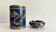 Chinese pot in cloisonné enamel + matching ashtray