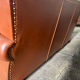 Leather club sofa