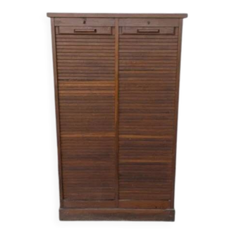 Filing cabinet, tambour door cabinet