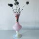 Pink opaline vase