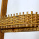 Vintage Bamboo and Rattan Room Divider, 1970s