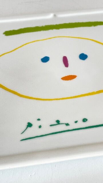 Presentation Plate SIGNED by Picasso