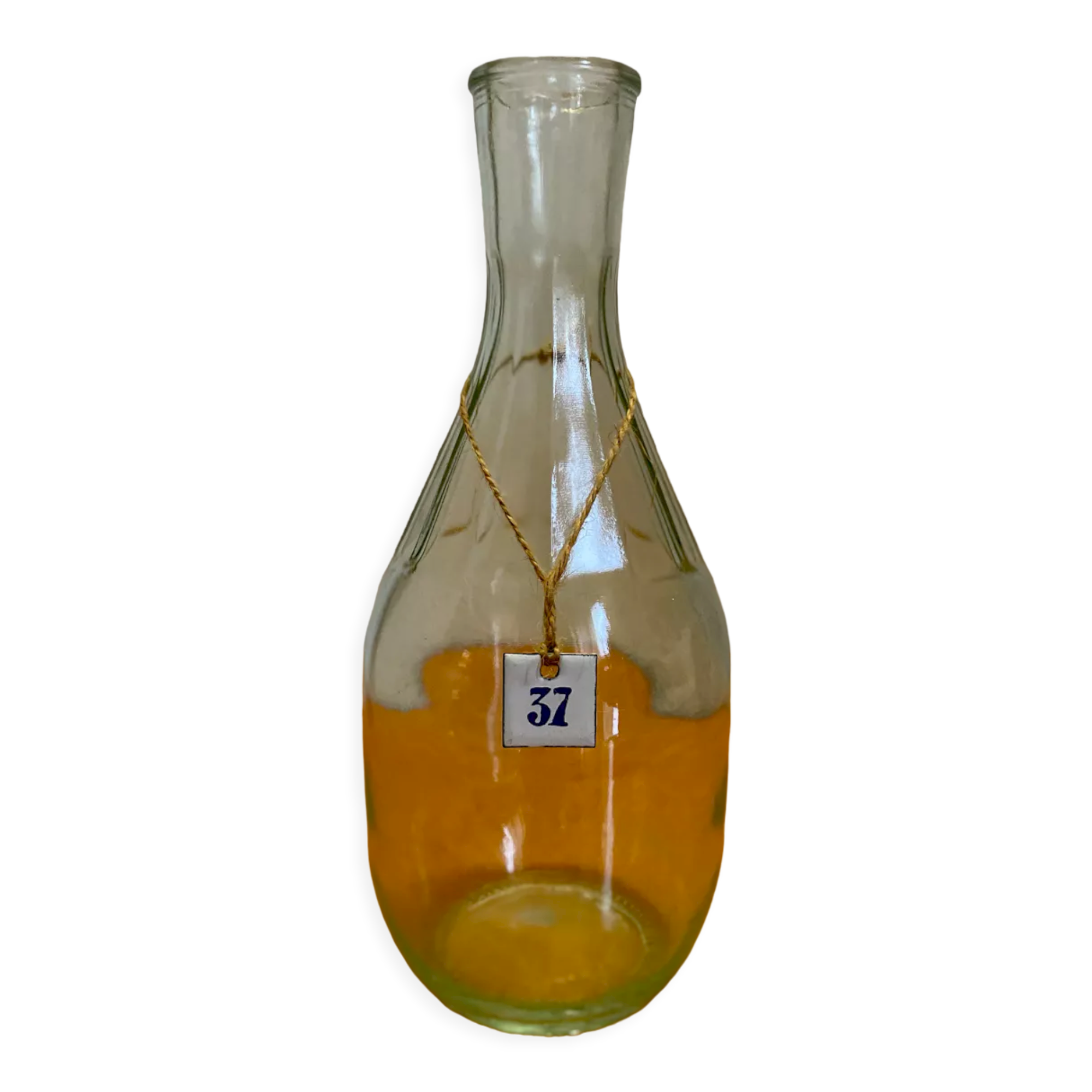 Old glass carafe 1950