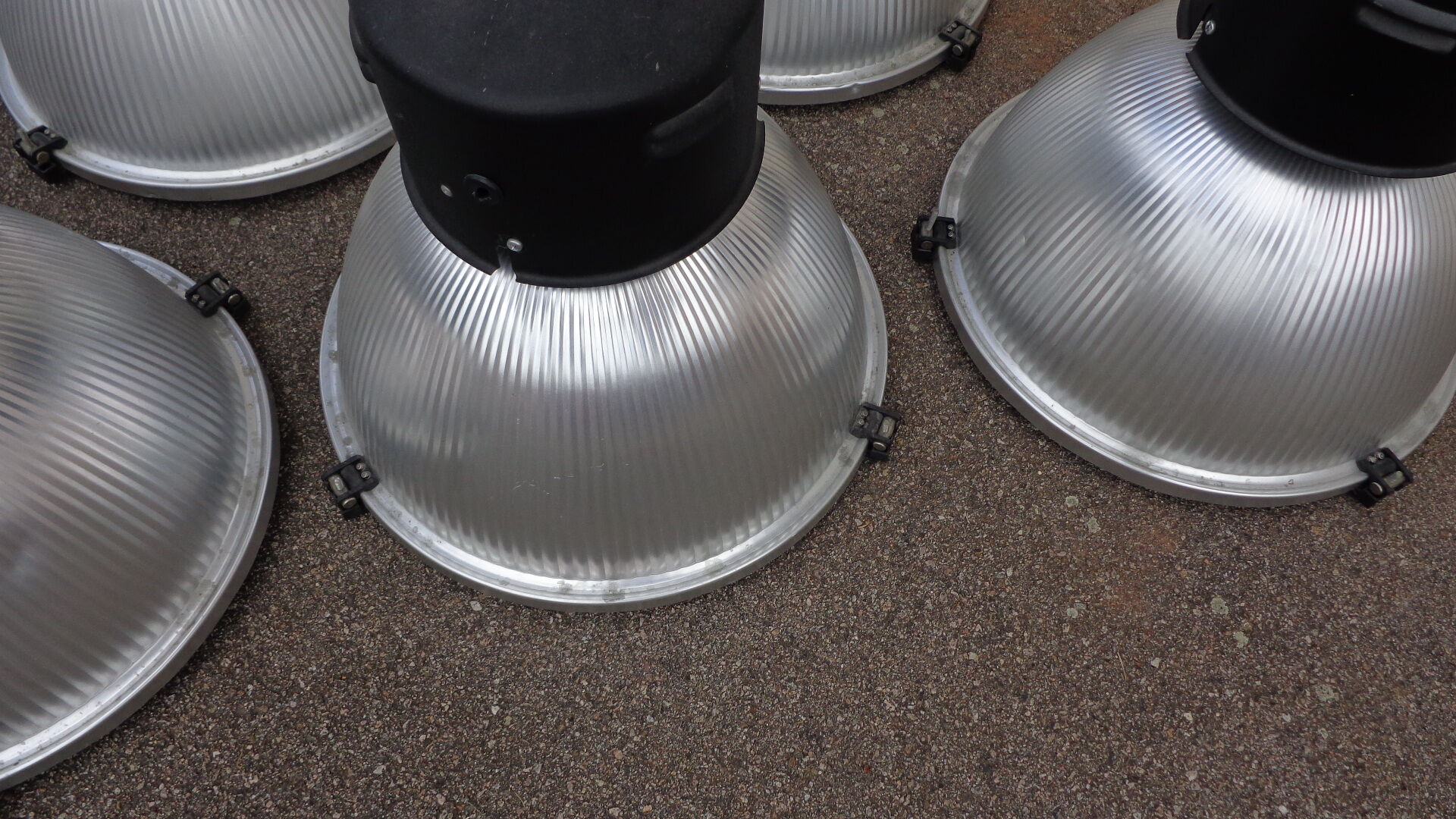 Set of 6 factory lights