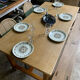 6 flat plates Pillivuyt in French porcelain