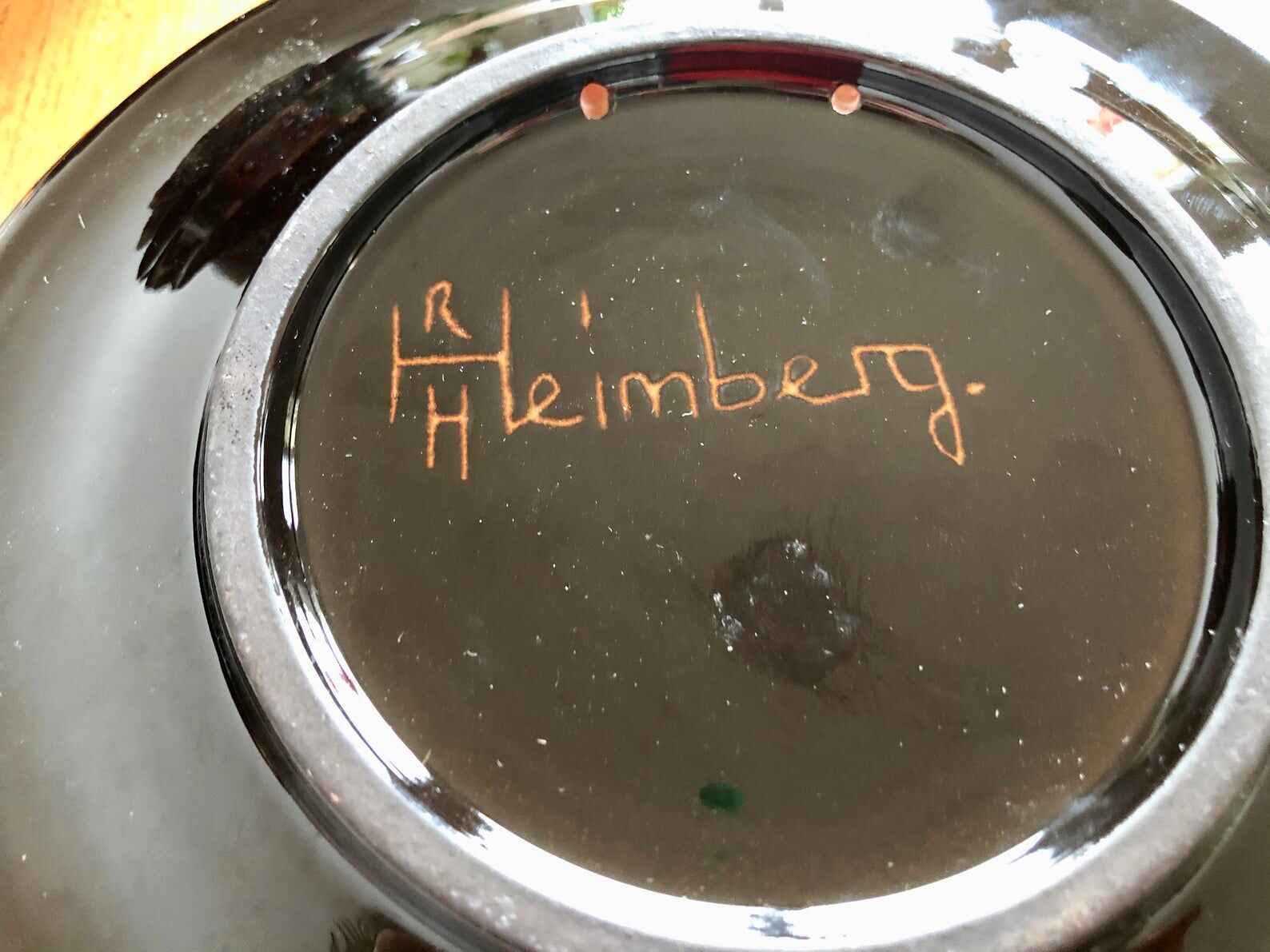 Heimberg 20th Swiss Ceramic Dessert and Coffee Service