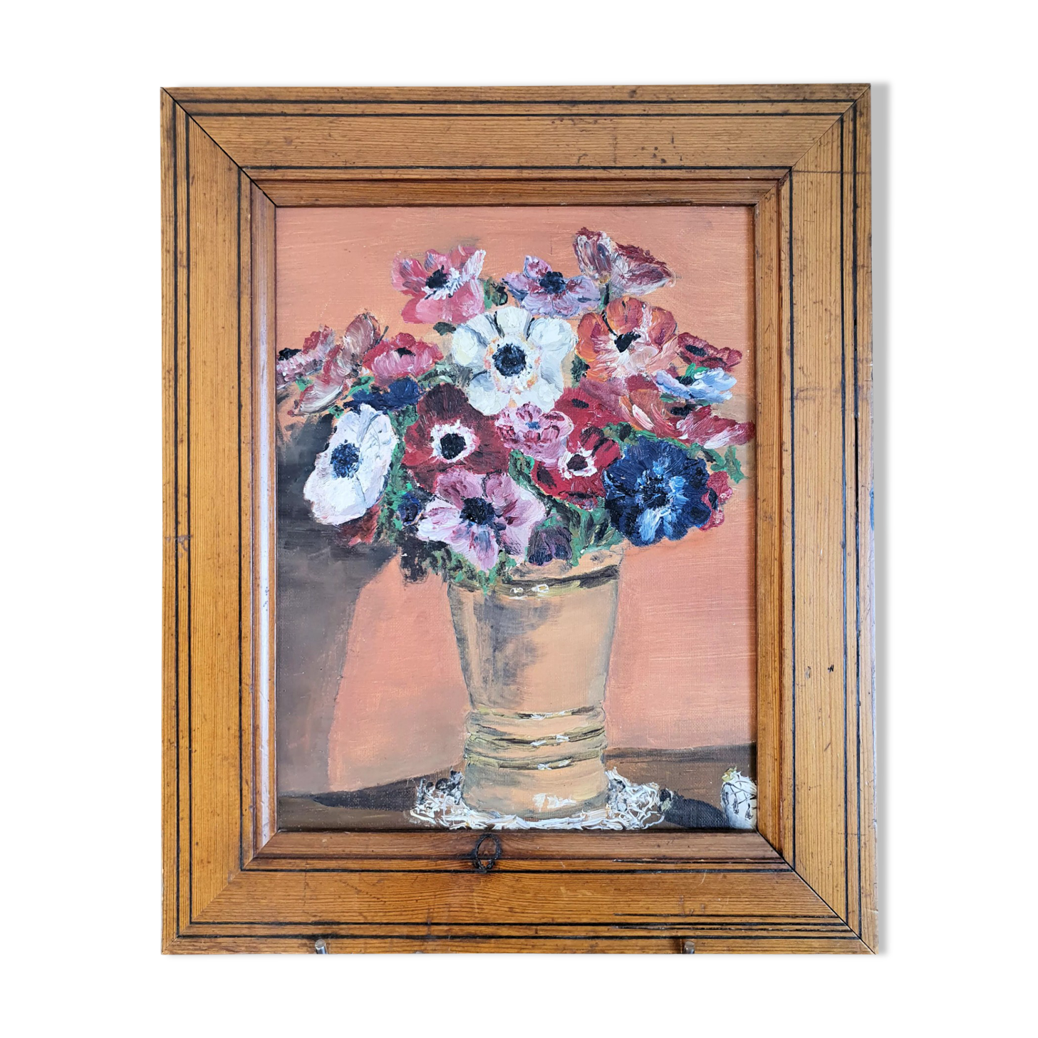 Peinture à l’huile bouquet de fleurs