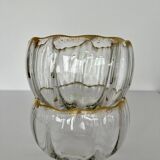 Pair of Baccarat crystal bowls from the Napoléon III period.