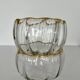 Paire de coupelles cristal Baccarat Napoléon III