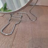 Vintage round barber mirror