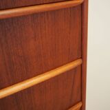 Commode en teck, design danois, années 1970, fabrication : Danemark