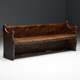 Primitive Pyrenean Bench, France, 19th Century