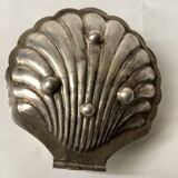 Silver-plated caviar or butter dish