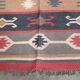 Kilim rug in jute and cotton. 125cm x 195cm