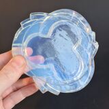 Ashtray, "Sabino" pocket emptier in opalescent glass - Noisy le Sec - 1920