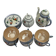 Ancient Japanese tea service