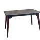 Small Danish side table/coffee table in patinated mahogany.