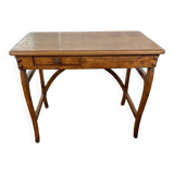 Old small solid wood desk