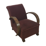 Fauteuil loops art déco