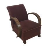 Fauteuil loops art déco