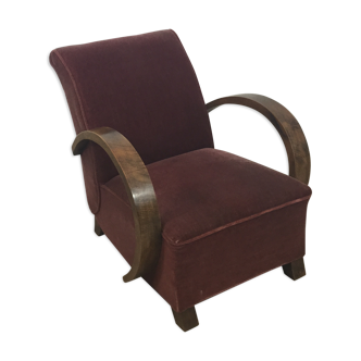 Fauteuil loops art déco