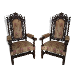 Pair of armchairs