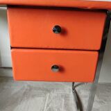 Chrome and skai desk from the 70s