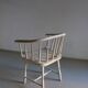 Wabi sabi white armchair | Latvia | 1900s