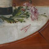 Still Life Oil Painting on wood by the Belgian Artist A. Heynderickx, 1922