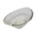 Art Deco transparent jardiniere from Moser, 1930s