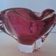 Murano crystal ashtray