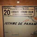 Vidal-Lablache 50s educational wall map