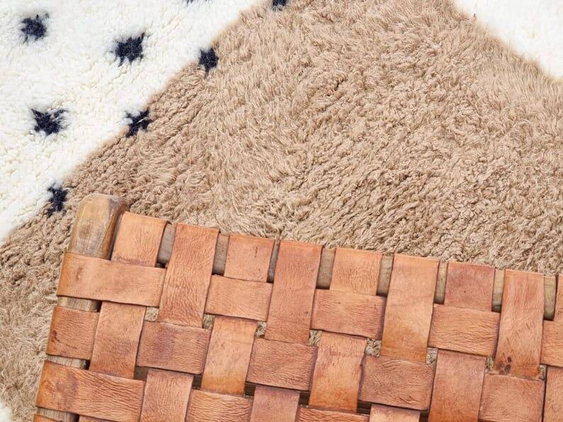 Tapsi en laine pure naturelle fait main pour vôtre couloir
