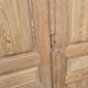 4 old cupboard doors in pitch pine