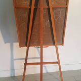 Vintage school table with abacus