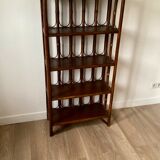 Vintage bamboo shelf and dare