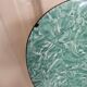Formica chair green marbled effect