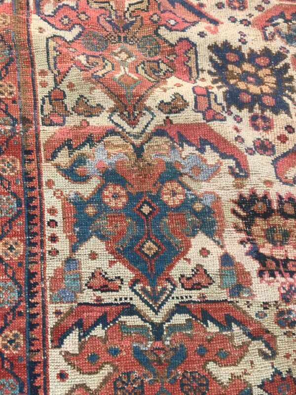 Former carpet Persian Afshar 19th century 150x232cm