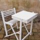 Vintage folding children's desk in lacquered wood from the 70s