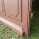 Old exterior entrance door solid H225xW86cm solid wood