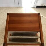 Vintage magazine holder coffee table by Karin Mobring 1970s