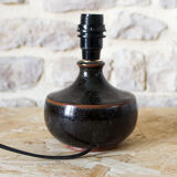 Bedside lamp foot in glazed stoneware François Baumlin