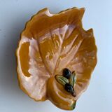 Empty pocket slurry ceramic enamelled ochre model vintage olives