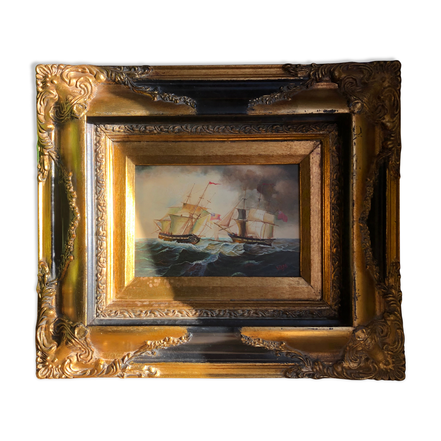 Peinture à l’huile de Webb