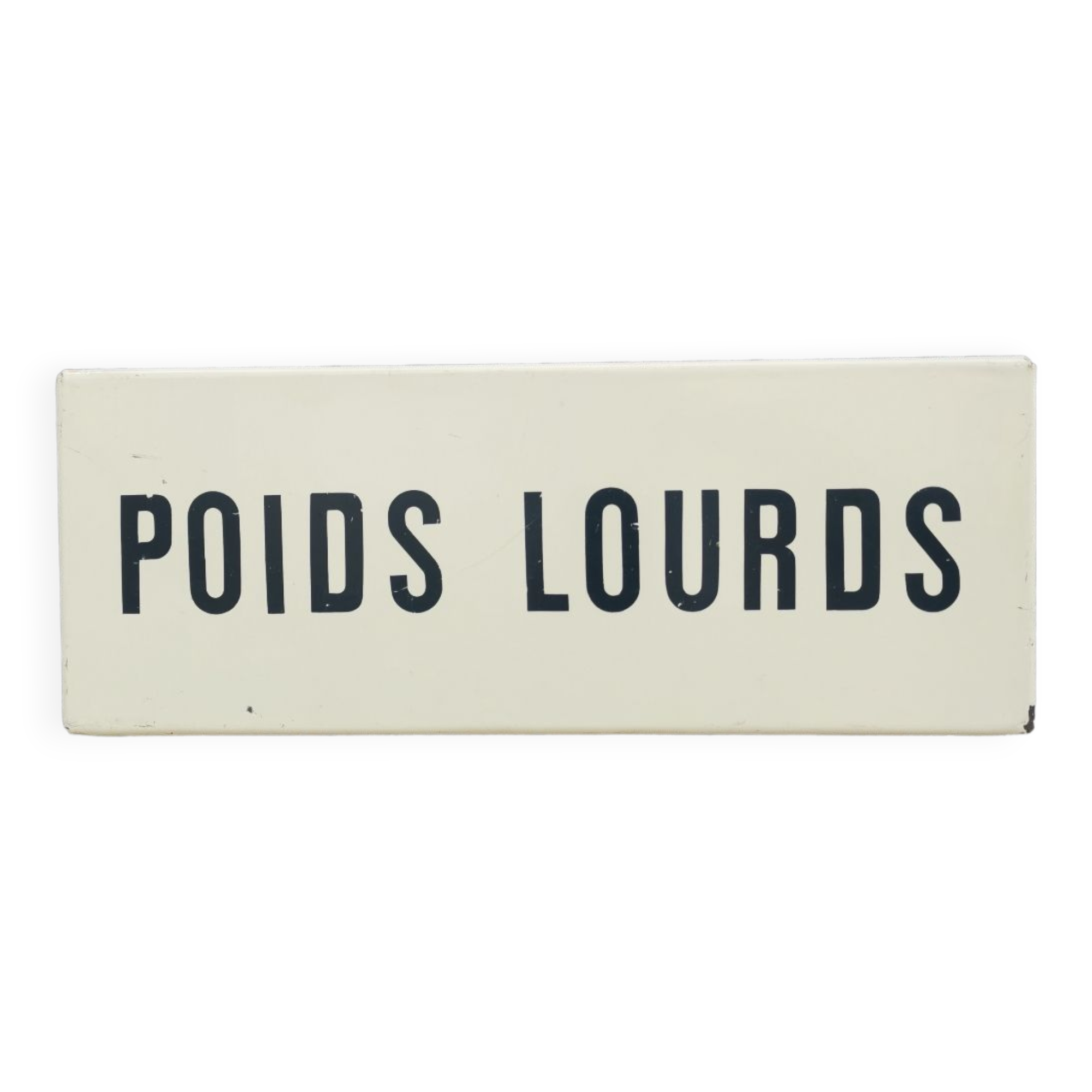 Panneau signalisation. Poids Lourds