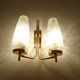 Vintage Glass Wall Light